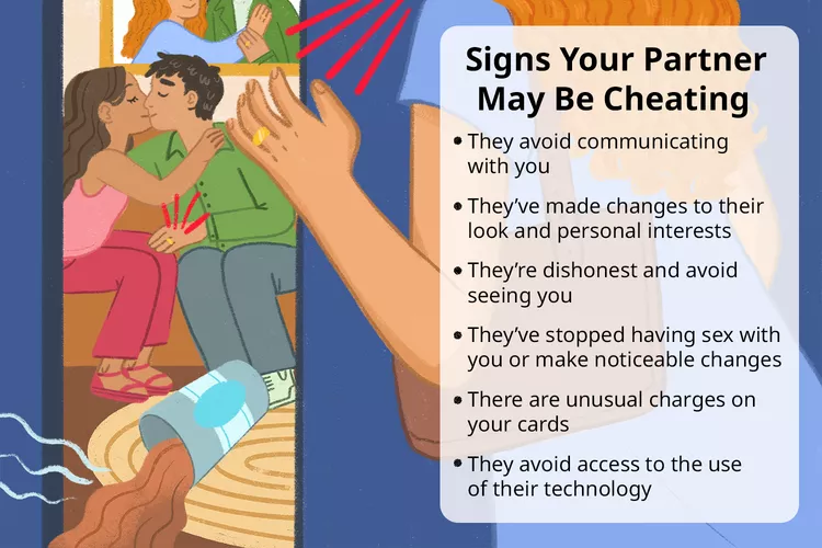 Signs that your partner is cheating on you